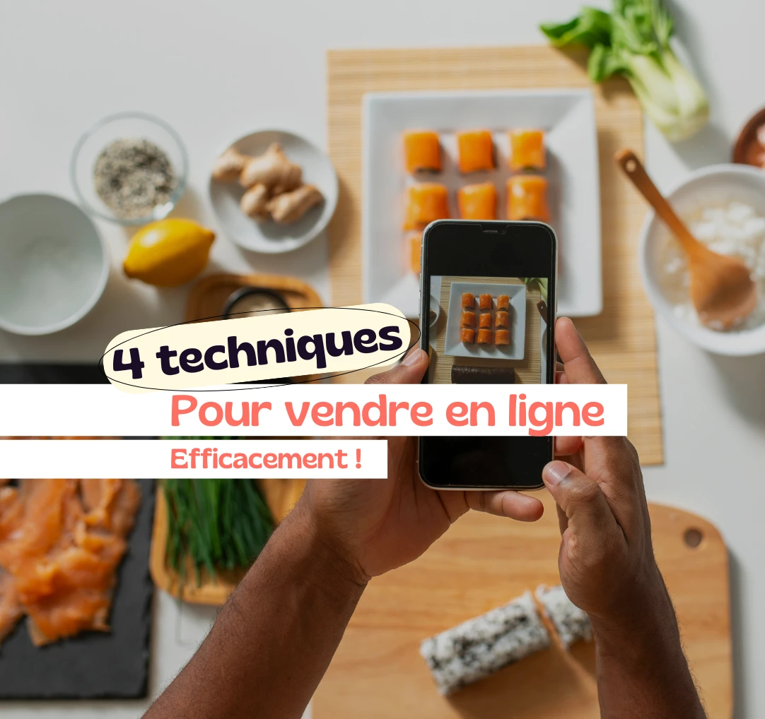 Image illustrant la vente en ligne de nourriture