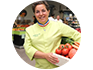 photo d'une commerçante présente sur la plateforme Achil