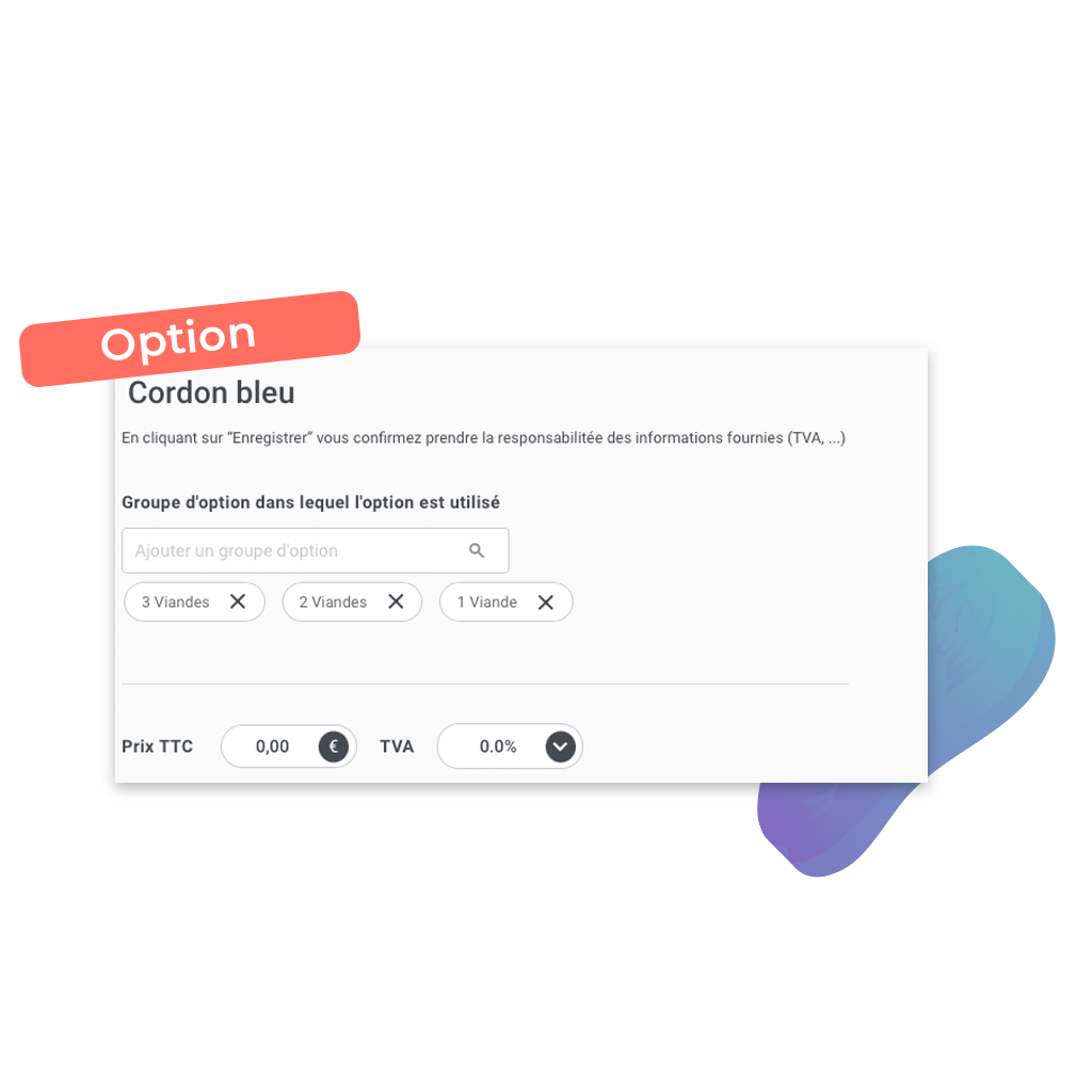 ajoutez des options aux produits de votre boutique en ligne