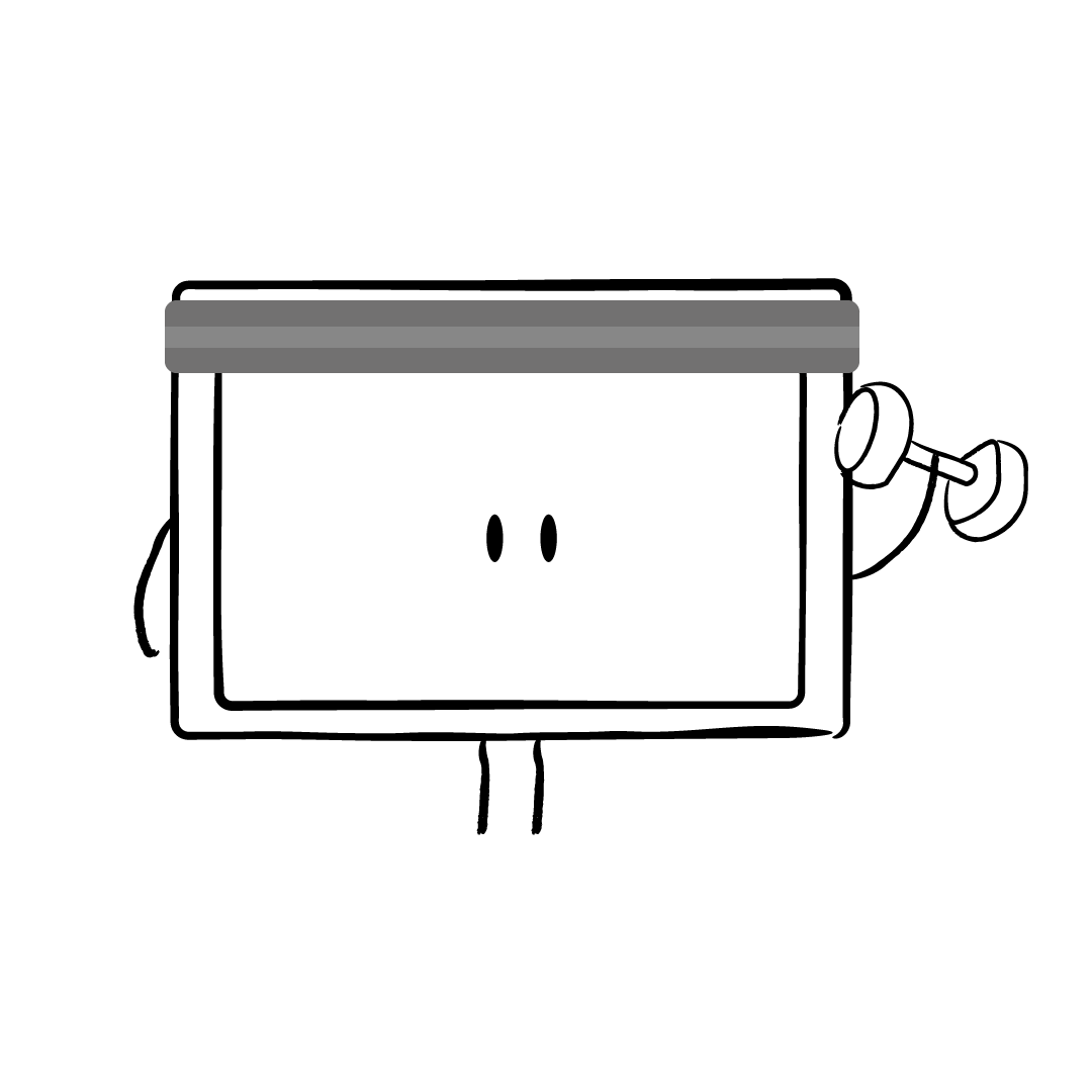 illustration d'une tablette qui fait du sport facilement