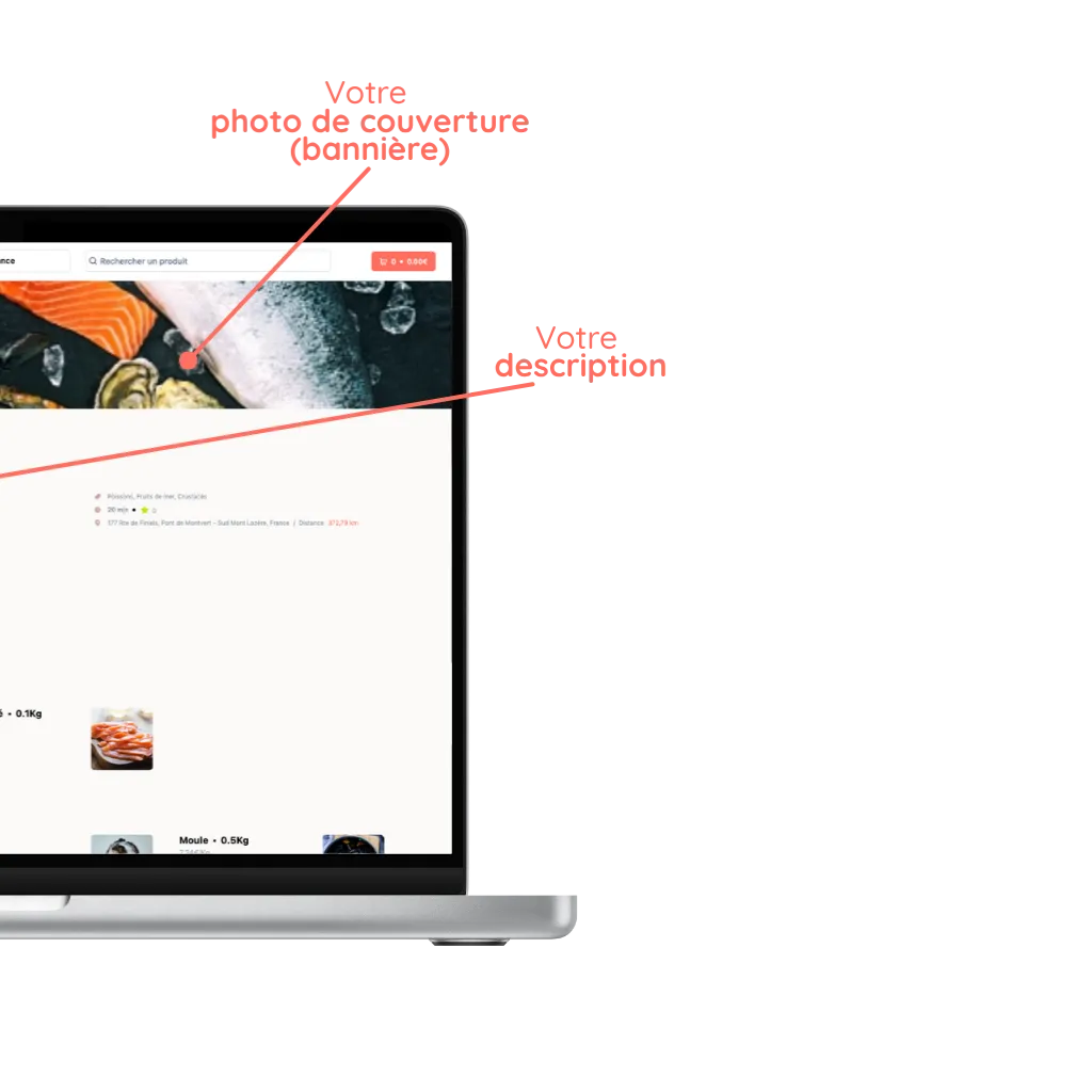 personaliser la boutique en ligne de sa poissonnerie 1