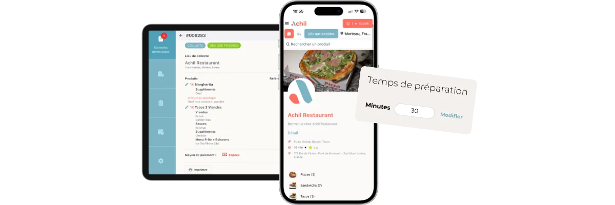 Définissez le temps de préparation de votre boutique en ligne restaurant-1